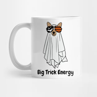 Big Trick Energy Ghost Dog Mug